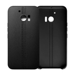 HTC 10 Leather Textured Silicon Case