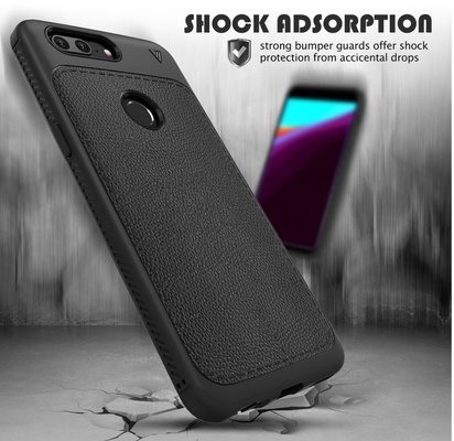 Oneplus 5T Leather Textured Matte Soft Silicone Case