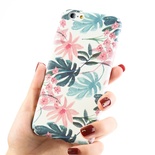 Apple iPhone floral design Pink color hard PC case iPhone 7/8 X/XS/XR XS Max