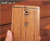 Oneplus 3 3T wooden textured skin wraps sticker film