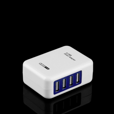  4 Ports USB Wall Charger 