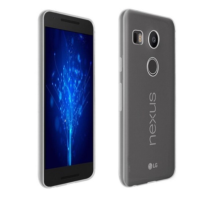 Nexus 5X Clear Silicon Case
