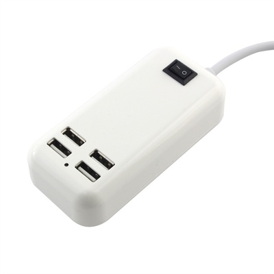 15W USB Desktop Charger  (1.5M Line / 4-Ports)