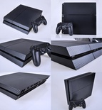 PS4 Textured Carbon Fiber Skin (Console + Controller)