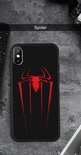 Apple iPhone Spiderman design soft silicone case for X, XS XS Max